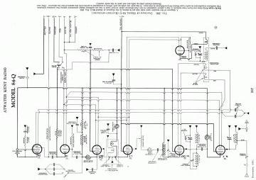 Atwater Kent 84Q schematic circuit diagram